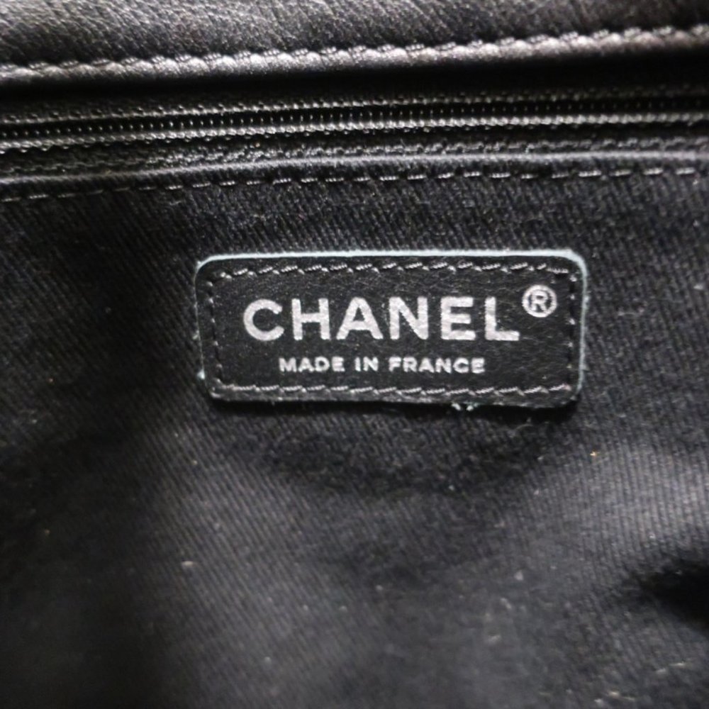 CHANEL 2013 ULTIMATE STITCH HOBO BLACK QUILTED LEATHER LARGE SHOULDER BAG - Picture 11 of 15